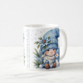 Blue Christmas - Little Elf Kaffeetasse (VorderseiteRechts)