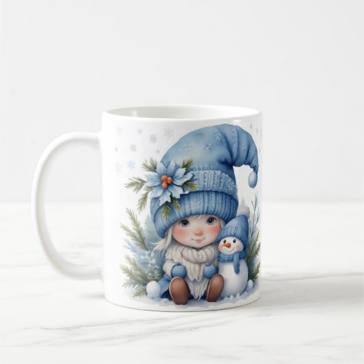 Blue Christmas - Little Elf Kaffeetasse (Links)
