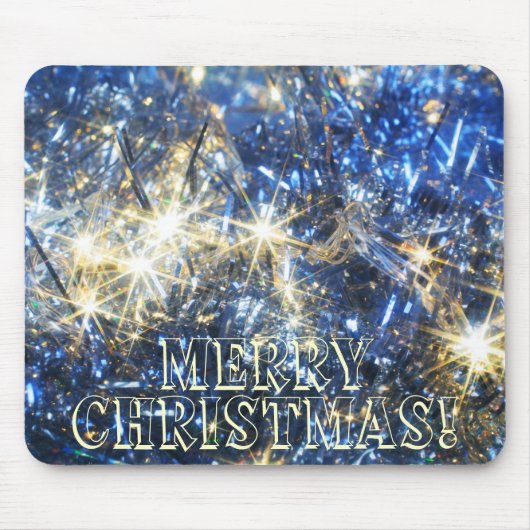 Blue Christmas Mousepad (Vorne)