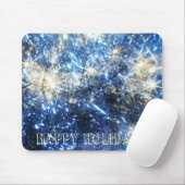 Blue Christmas Mousepad (Mit Mouse)