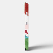 Blue Christmas Mug with Dark Cocoa Case-Mate iPhone Hülle (Rückseite / Links)