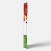 Blue Christmas Mug with Dark Cocoa Case-Mate iPhone Hülle (Rückseite / Rechts)