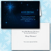 Blue Christmas Night Bethlehem Star