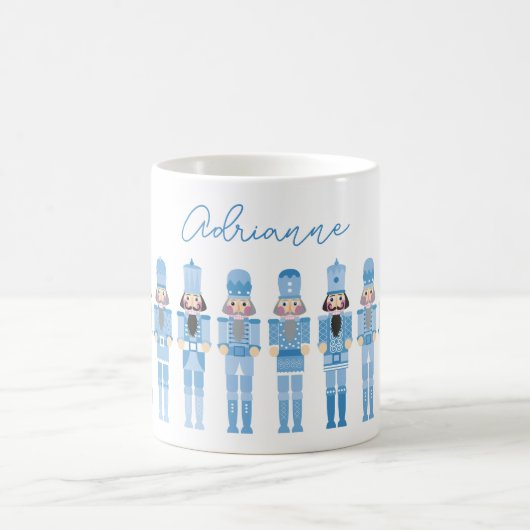 BLUE CHRISTMAS NUTCRACKERS KAFFEETASSE (Mittel)