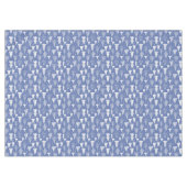 Blue Christmas Pattern#6 ID1009 Tischdecke (Vorderseite (Horizontal))