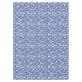 Blue Christmas Pattern#6 ID1009 Tischdecke (Vorderseite)