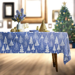 Blue Christmas Pattern#6 ID1009 Tischdecke
