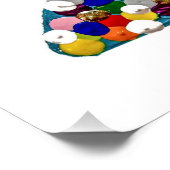 Blue Christmas Perfect Poster (Ecke)