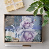 Blue Christmas Series Design 3 Seidenpapier (Geschenk)