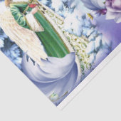 Blue Christmas Series Design 3 Seidenpapier (Ausschnitt)