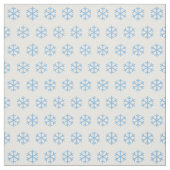 Blue Christmas Snowflake Muster Stoff (Muster)