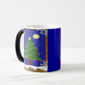 Blue Christmas Tasse (Vorderseite Links)