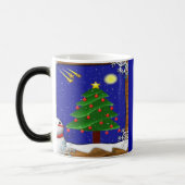 Blue Christmas Tasse (Links)