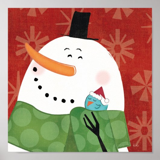 Blue Christmas Tasse mit Dark Cocoa Poster (Vorne)