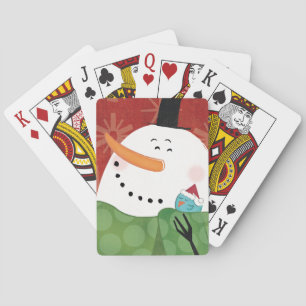 Blue Christmas Tasse mit Dark Cocoa Spielkarten