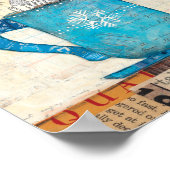 Blue Christmas Tasse Poster (Ecke)