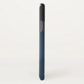 Blue Christmas Thema mit goldenem Weihnachtsbaum Case-Mate iPhone Hülle (Hinten/Rechts)