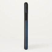 Blue Christmas Thema mit goldenem Weihnachtsbaum Case-Mate iPhone Hülle (Hinten/Rechts)