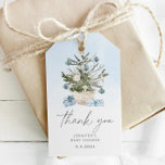 Blue Christmas tree Vielen Dank Geschenkanhänger<br><div class="desc">Blue Weihnachtsbaum danke Ihnen Geschenktasten. "Baby es ist kalt draußen" Babydusche danke Anhänger. Matching-Elemente verfügbar.</div>