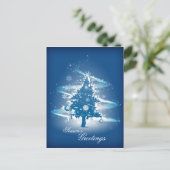 Blue Christmas Tree Weihnachten (Stehend Vorderseite)