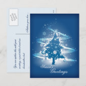 Blue Christmas Tree Weihnachten (Vorne/Hinten)