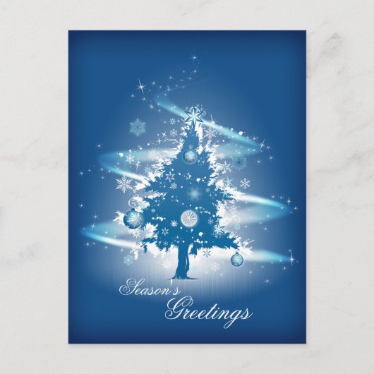 Blue Christmas Tree Weihnachten (Vorderseite)