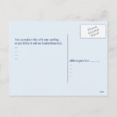 Blue Christmas Tree Weihnachten (Rückseite)