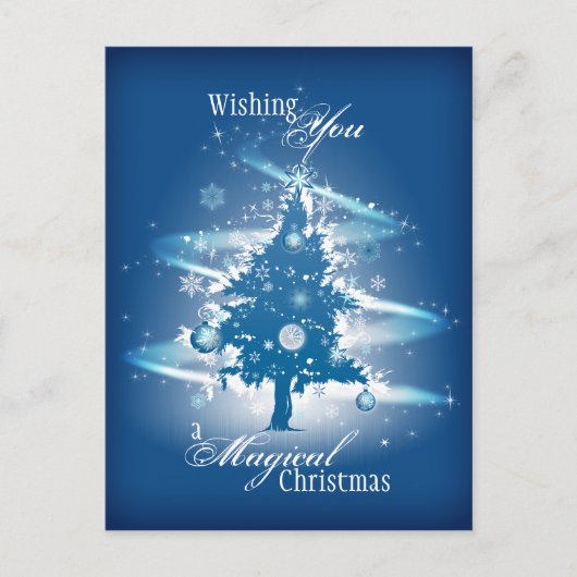 Blue Christmas Tree Weihnachten (Vorderseite)