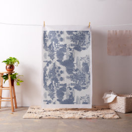 Blue Christmas Winter Wonderland 30" Stoff