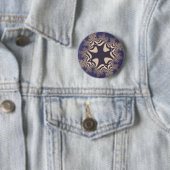 Blue Chrome Cross Button (Beispiel)