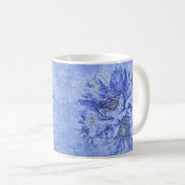 Blue Chrysanthemas Tasse (VorderseiteRechts)