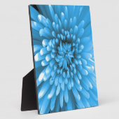 Blue Chrysanthemum Fotoplatte (Seite)