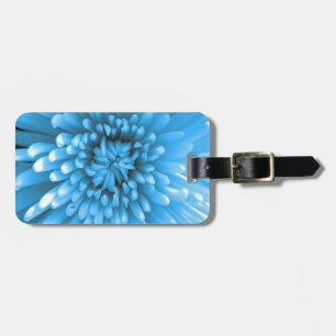 Blue Chrysanthemum Gepäckanhänger