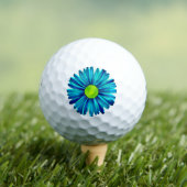 Blue Chrysanthemum Golf Ball (Insitu T-Shirt)