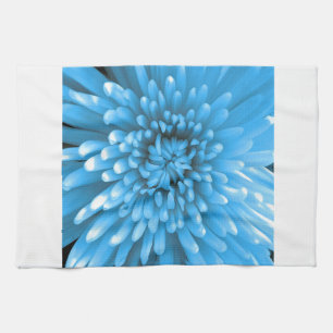 Blue Chrysanthemum Handtuch