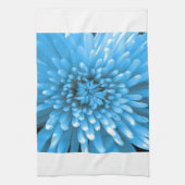 Blue Chrysanthemum Handtuch (Vertikal)