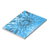 Blue Chrysanthemum Notizblock (Rotiert)