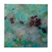 Blue Chrysocolla Jasper Fliese (Vorderseite)