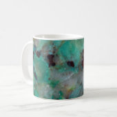 Blue Chrysocolla Jasper Kaffeetasse (Vorderseite Links)