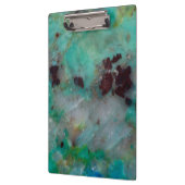 Blue Chrysocolla Jasper Klemmbrett (Links)