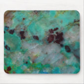 Blue Chrysocolla Jasper Mousepad (Vorne)