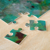 Blue Chrysocolla Jasper Puzzle (Seite)