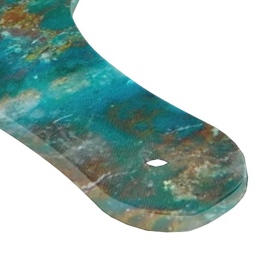 Blue Chrysocolla Mineral Stone Schneidebrett (Ecke)