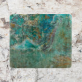 Blue Chrysocolla Mineral Stone Schneidebrett