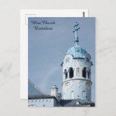 Blue Church Bratislava Slowakei Postkarte (Vorne/Hinten)