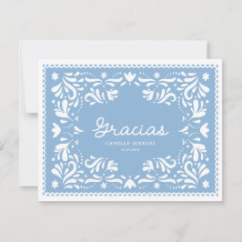 Blue Cielito Lindo Danke, Card Dankeskarte