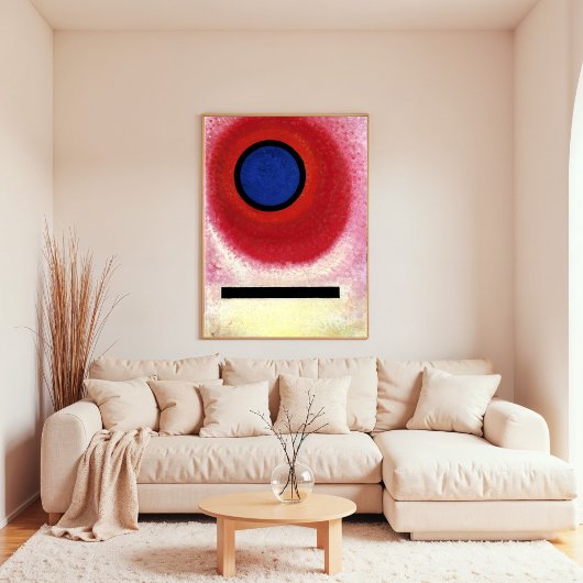 Blue Circle II von Kandinsky,1925 Poster