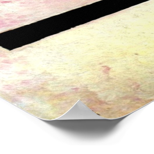 Blue Circle II von Kandinsky,1925 Poster (Ecke)