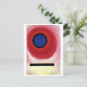 Blue Circle II von Kandinsky,1925 Postkarte (Stehend Vorderseite)
