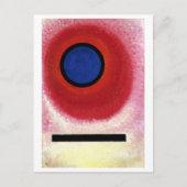 Blue Circle II von Kandinsky,1925 Postkarte (Vorderseite)